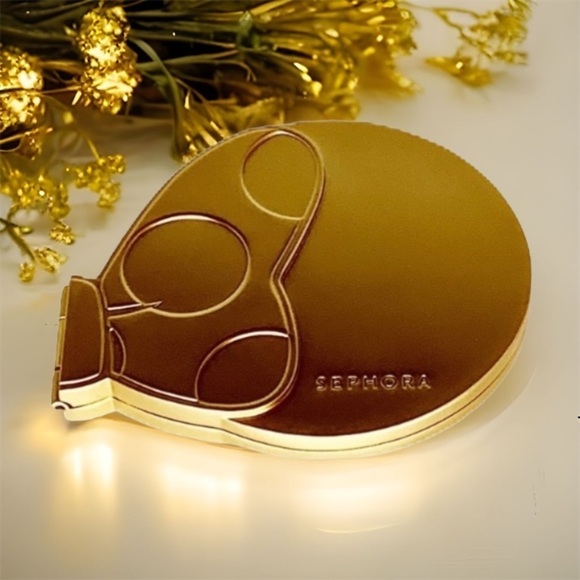 Sephora Other - COMPACT Sephora Disney Minnie Mouse mirror Gold Icon Limited edition 1X 3X